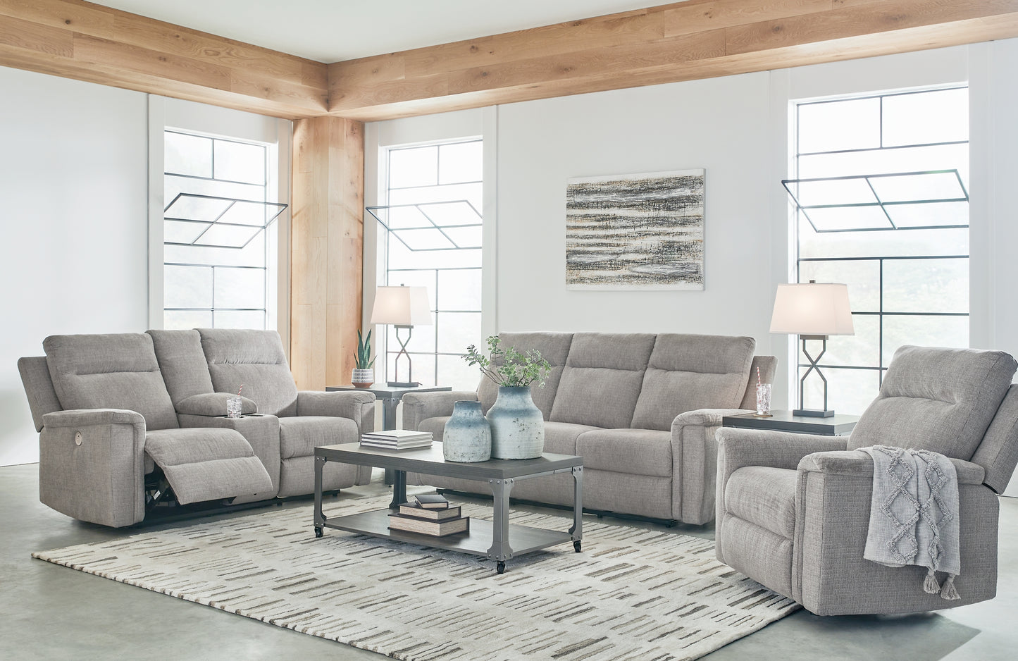 Sofa, Loveseat and Recliner