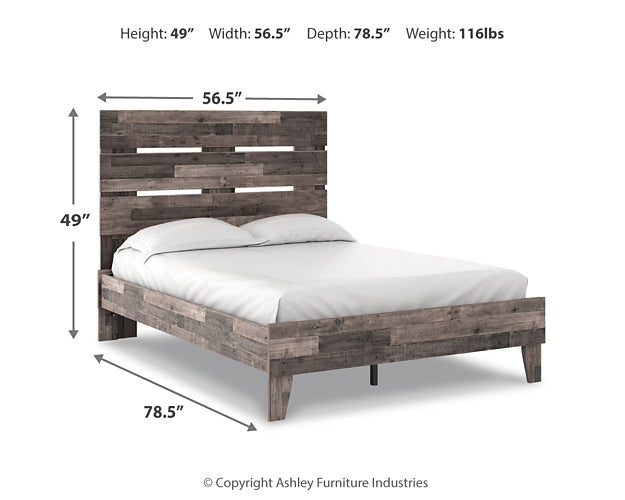 Ashley Express - Neilsville Panel Platform Bed