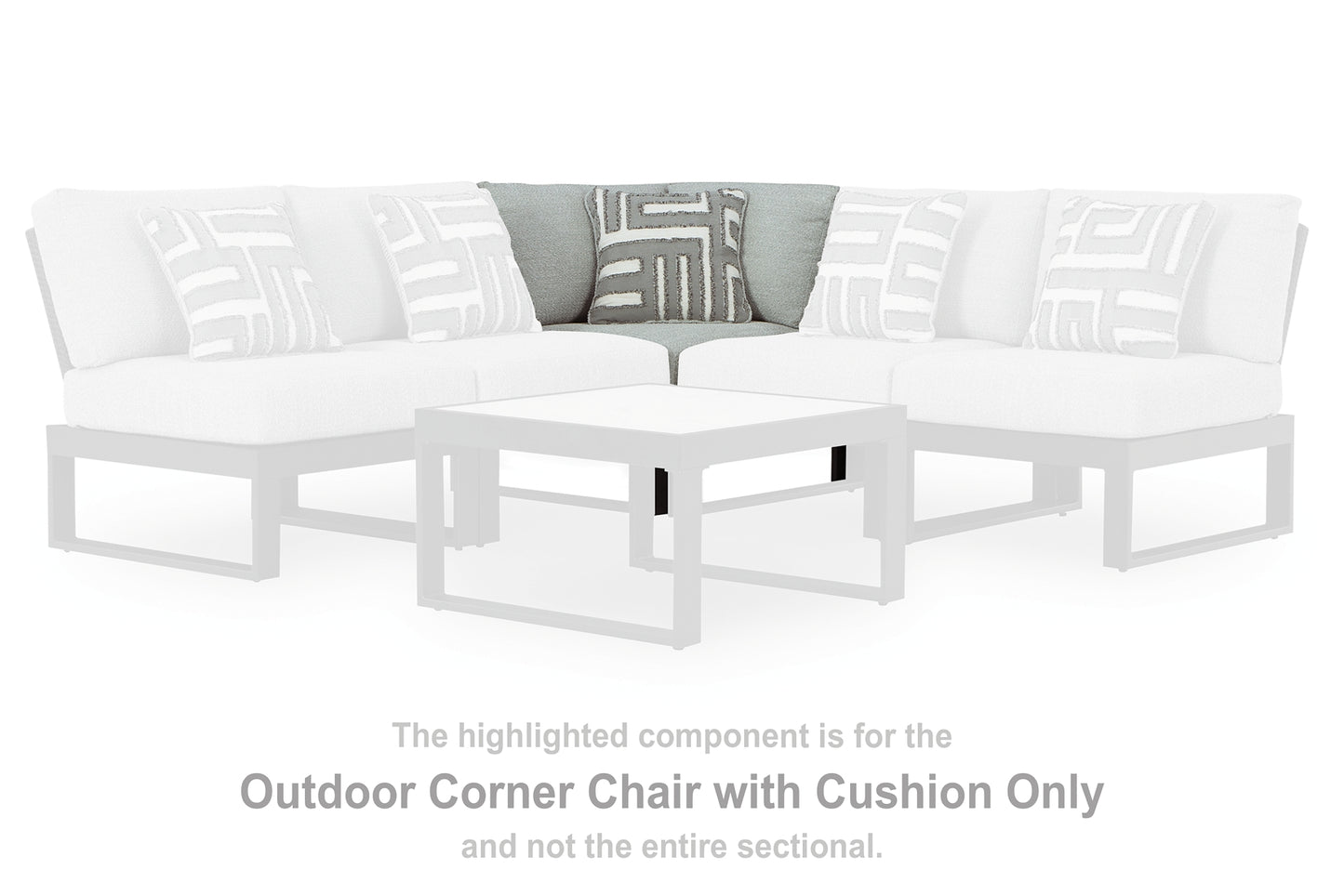 Ashley Express - Beachloft 6-Piece Outdoor Sectional