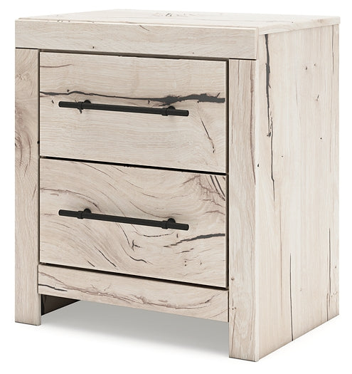Lawroy Full Panel Storage Bed with Mirrored Dresser and Chest