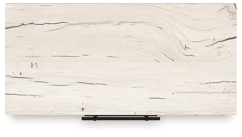 Lawroy Full Panel Headboard with Mirrored Dresser, Chest and Nightstand