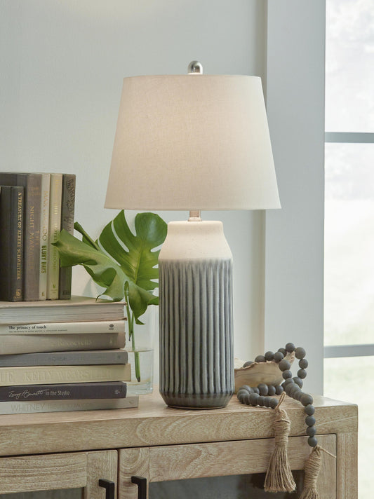 Ashley Express - Afener Ceramic Table Lamp (2/CN)