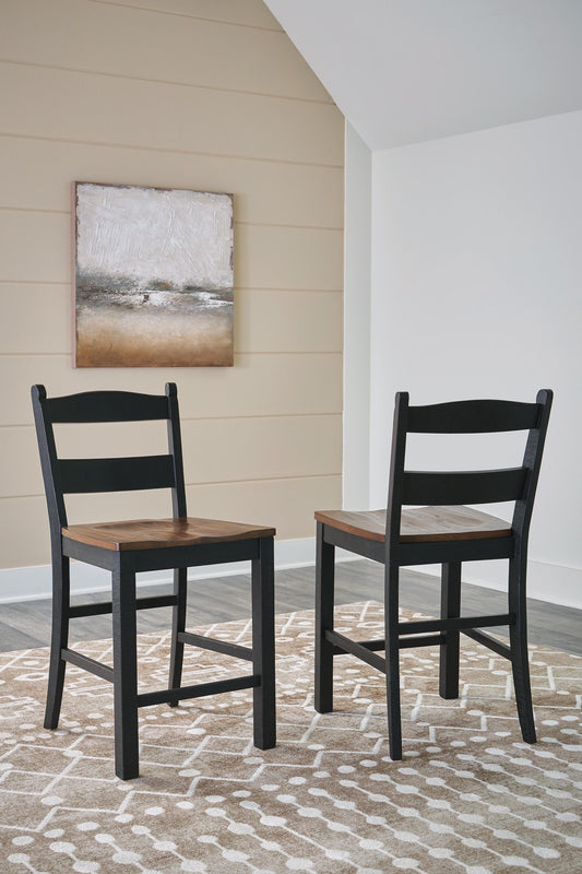 Ashley Express - Valebeck Barstool (2/CN)