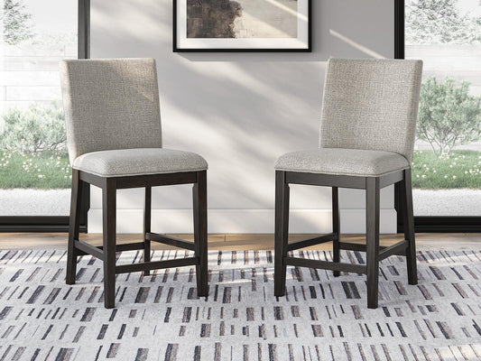 Ashley Express - Neymorton Upholstered Barstool (2/CN)