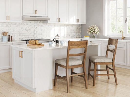 Ashley Express - Cabalynn Upholstered Barstool (2/CN)