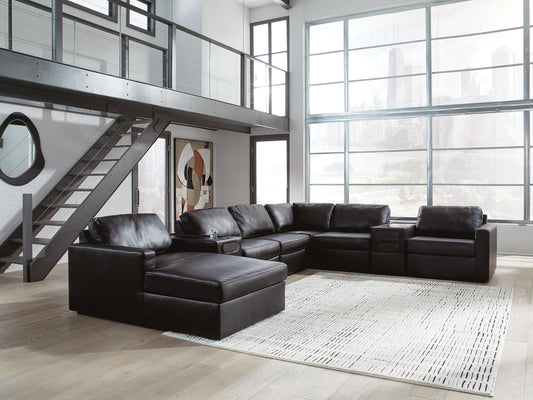 Modmax II 8-Piece Sectional with Chaise and Audio Consoles