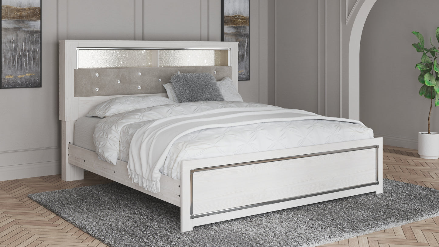 Altyra  Panel Bookcase Bed