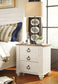 Willowton King Panel Bed with Mirrored Dresser and Nightstand