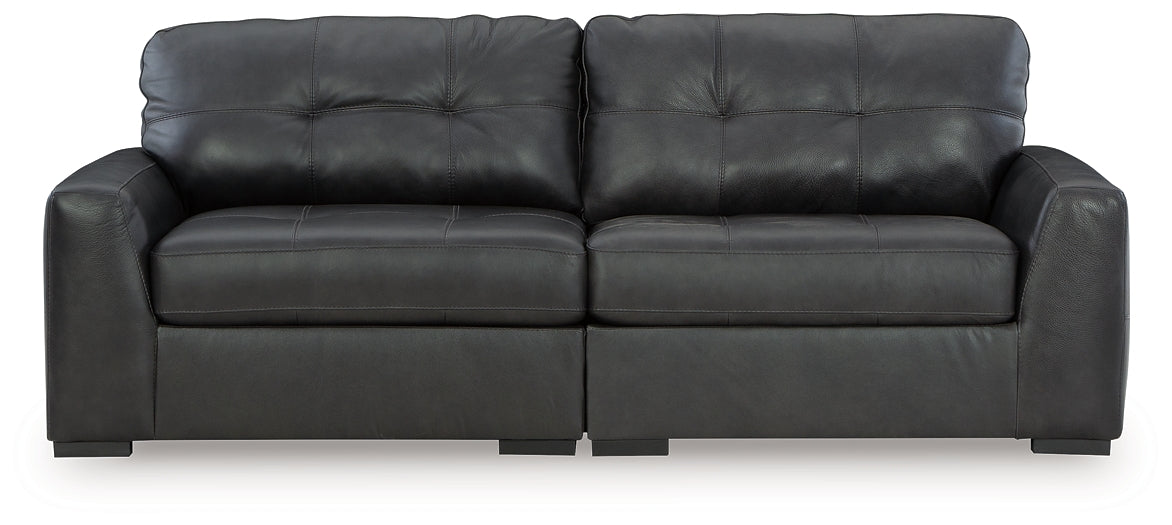 Sectionals > Leather