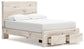 Lawroy Full Panel Storage Bed with Mirrored Dresser, Chest and Nightstand