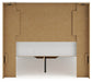 Lawroy Full Panel Storage Bed with Mirrored Dresser, Chest and Nightstand