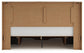Lawroy King Panel Storage Bed with Mirrored Dresser, Chest and Nightstand