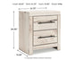 Lawroy King Panel Storage Bed with Mirrored Dresser, Chest and Nightstand