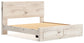 Lawroy King Panel Storage Bed with Mirrored Dresser and Chest