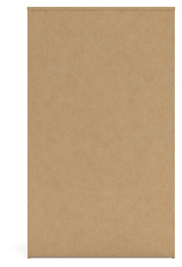 Lawroy King Panel Bed with Mirrored Dresser and Chest