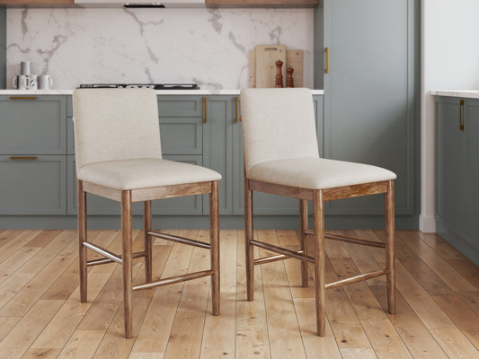 Ashley Express - Isanti Upholstered Barstool (2/CN)