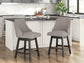 Neymorton UPH Swivel Barstool (2/CN)