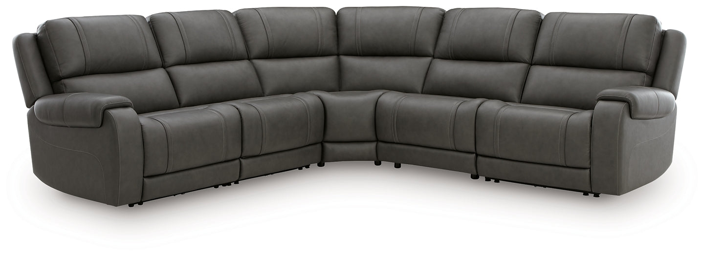 5Z - Pittson 5-Piece Power Reclining Sectional