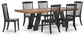 Greddinton Dining Table and 6 Chairs