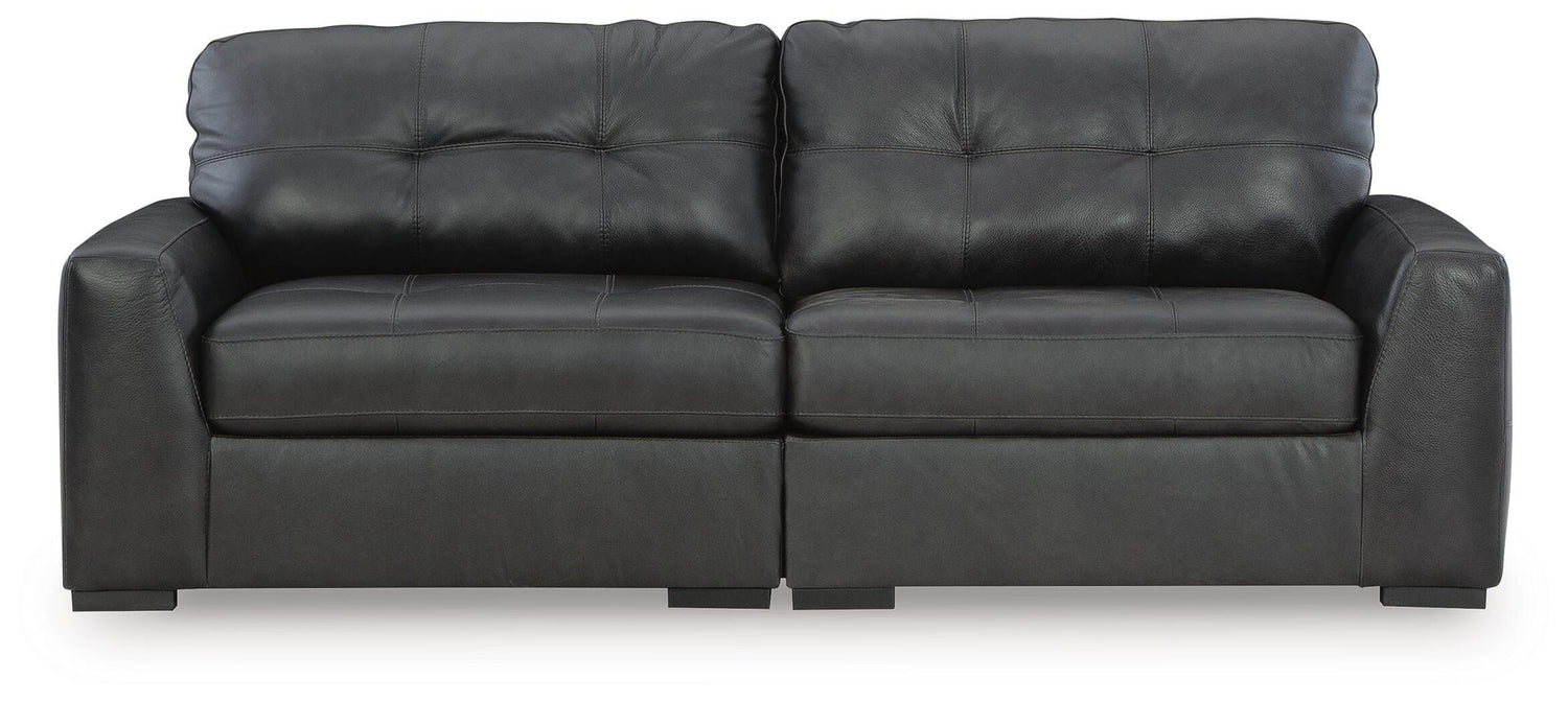 Sectionals > Leather