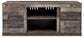 Ashley Express - Derekson LG TV Stand w/Fireplace Option
