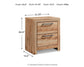 Ashley Express - Hyanna Two Drawer Night Stand