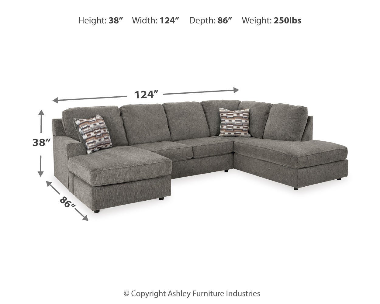 O'Phannon 2-Piece Sectional with Chaise