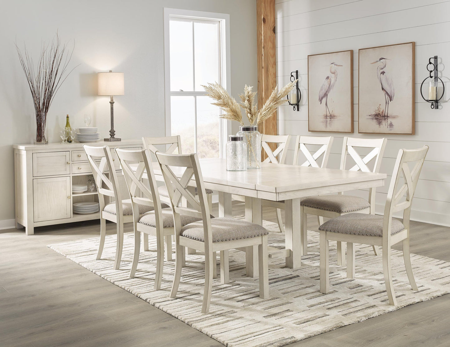 Robbinsdale Dining Table and 8 Chairs