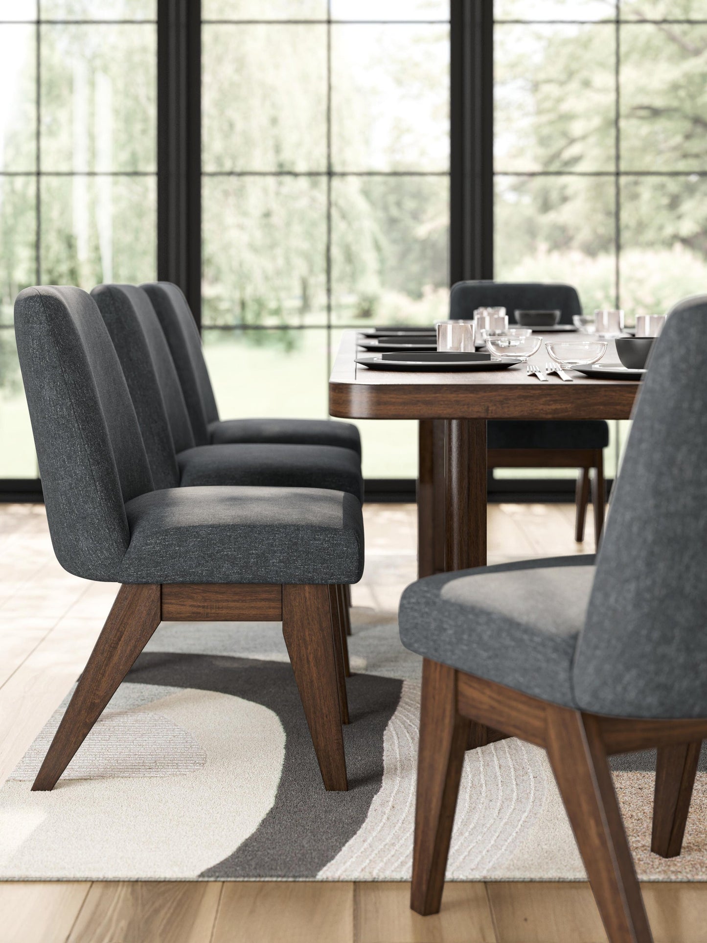 Kendamor Dining Table and 4 Chairs