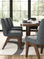 Kendamor Dining Table and 4 Chairs