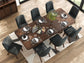 Kendamor Dining Table and 8 Chairs