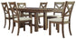 Moriville Dining Table and 6 Chairs