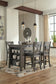Ashley Express - Caitbrook Counter Height Dining Table and 4 Barstools