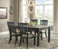 Tyler Creek Dining Table and 6 Chairs