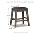 Ashley Express - Caitbrook Counter Height Dining Table and 4 Barstools