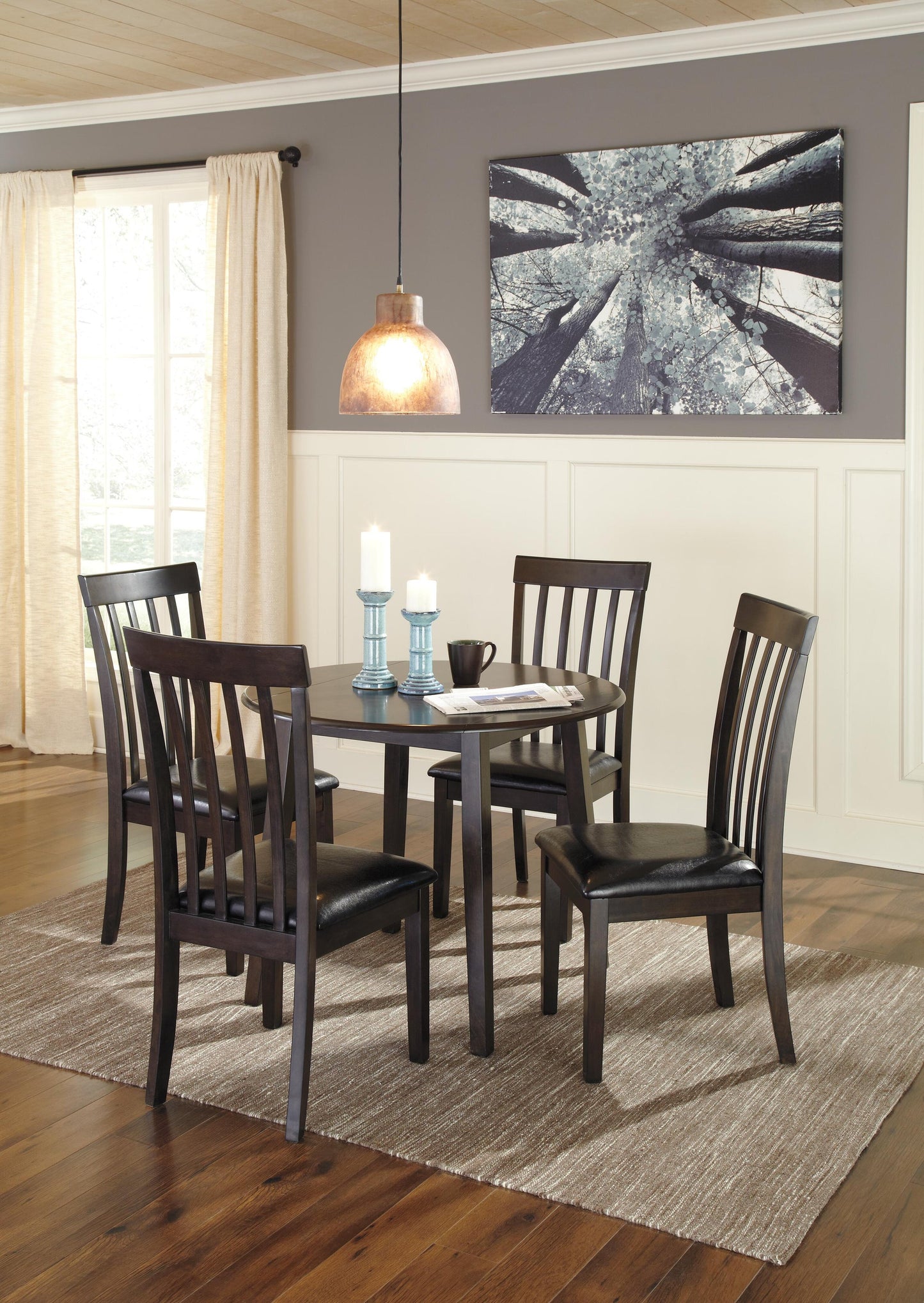 Hammis Dining Table and 4 Chairs