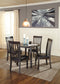 Hammis Dining Table and 4 Chairs