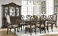 Maylee Dining Table and 8 Chairs