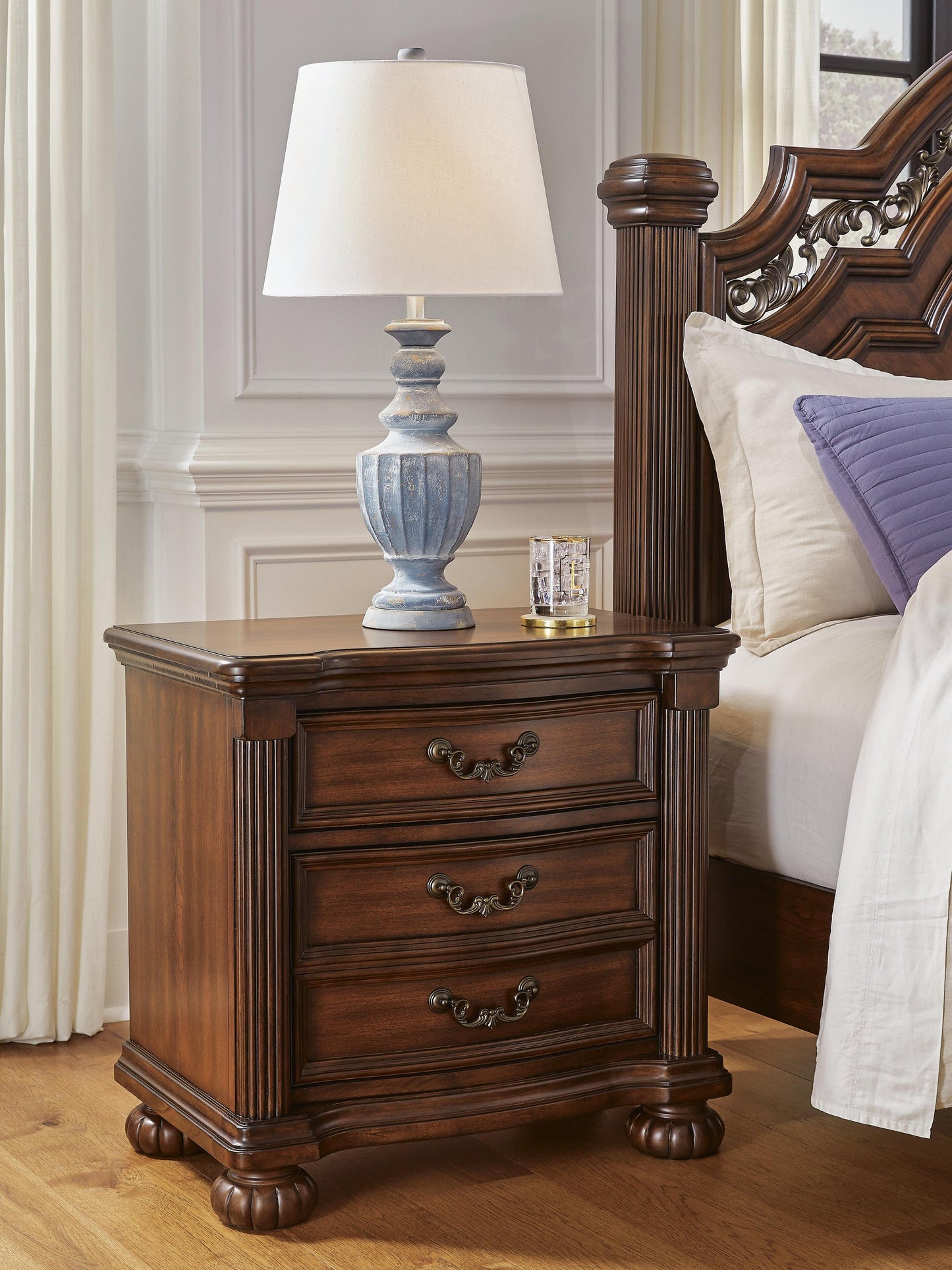 Ashley Express - Lavinton Three Drawer Night Stand