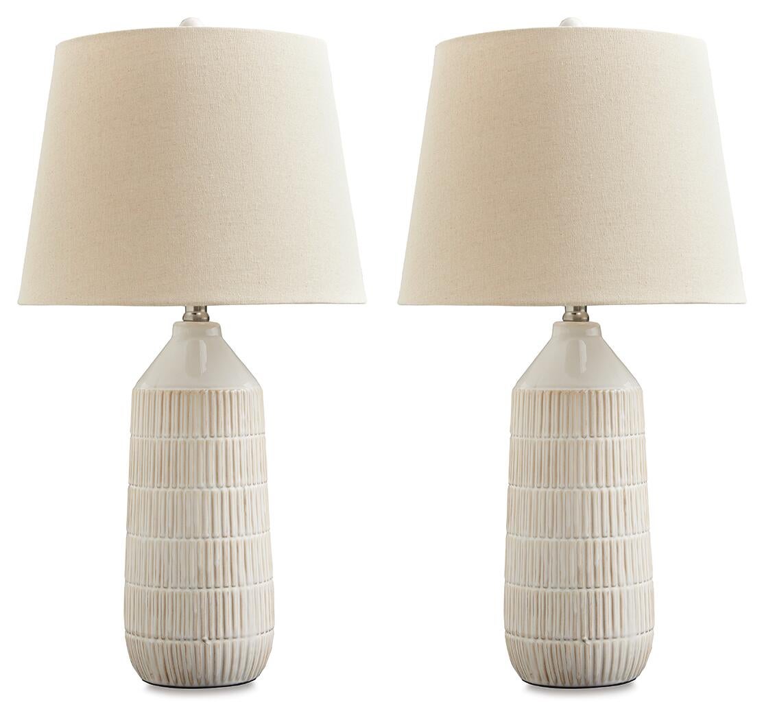Ashley Express - Willport Ceramic Table Lamp (2/CN)