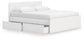 Ashley Express - Onita King Panel Platform Bed with 2 Side Storage