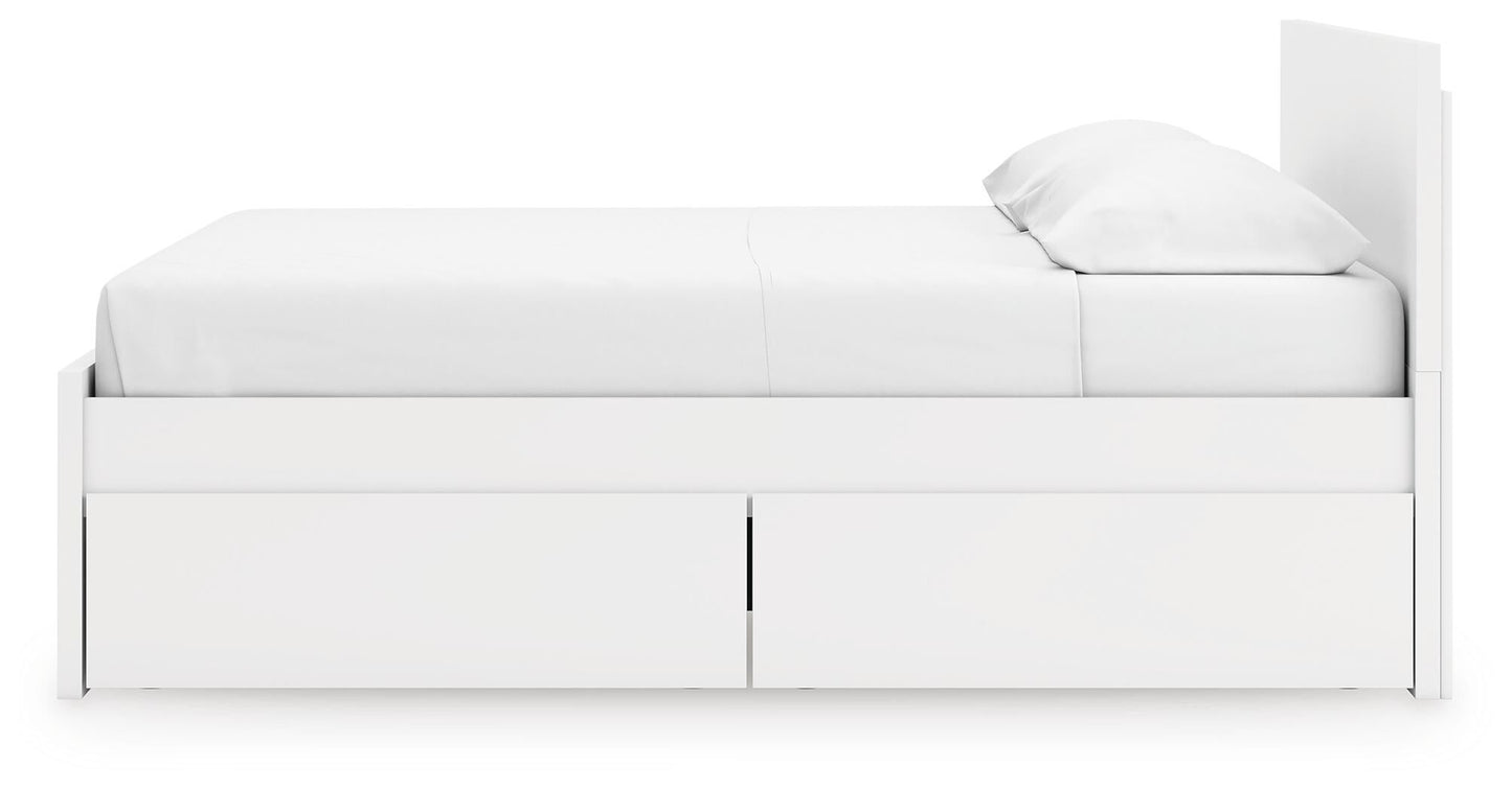 Ashley Express - Onita King Panel Platform Bed with 2 Side Storage