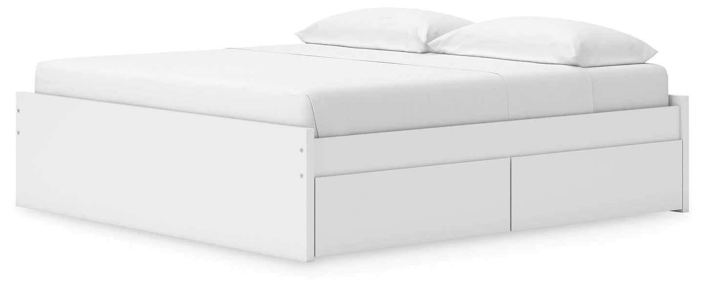 Ashley Express - Onita King Platform Bed with 2 Side Storage