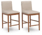 Ashley Express - Isanti Upholstered Barstool (2/CN)