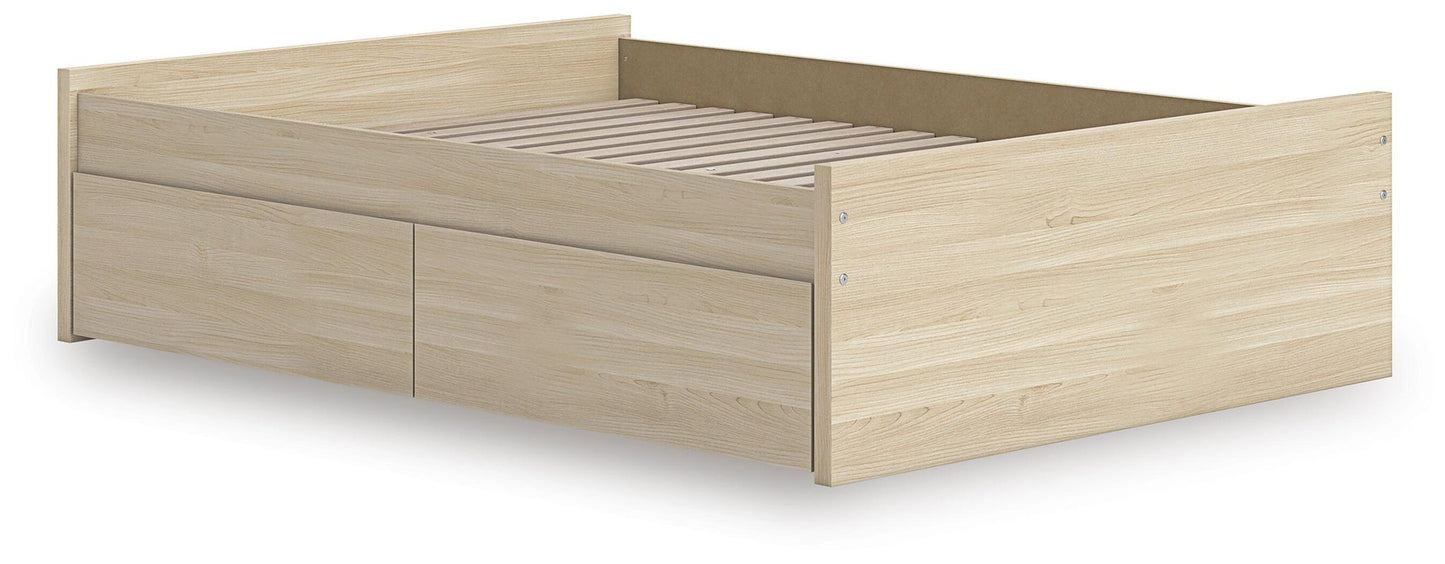 Ashley Express - Onita Full Platform Bed with 2 Side Storage