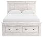 Makidern Queen Panel Storage Bed