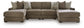 Camellia-Court 4-Piece Double Chaise Sectional