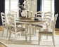 Realyn Dining Table and 6 Chairs