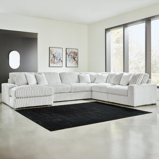 Stupendous 6-Piece Sectional with Chaise