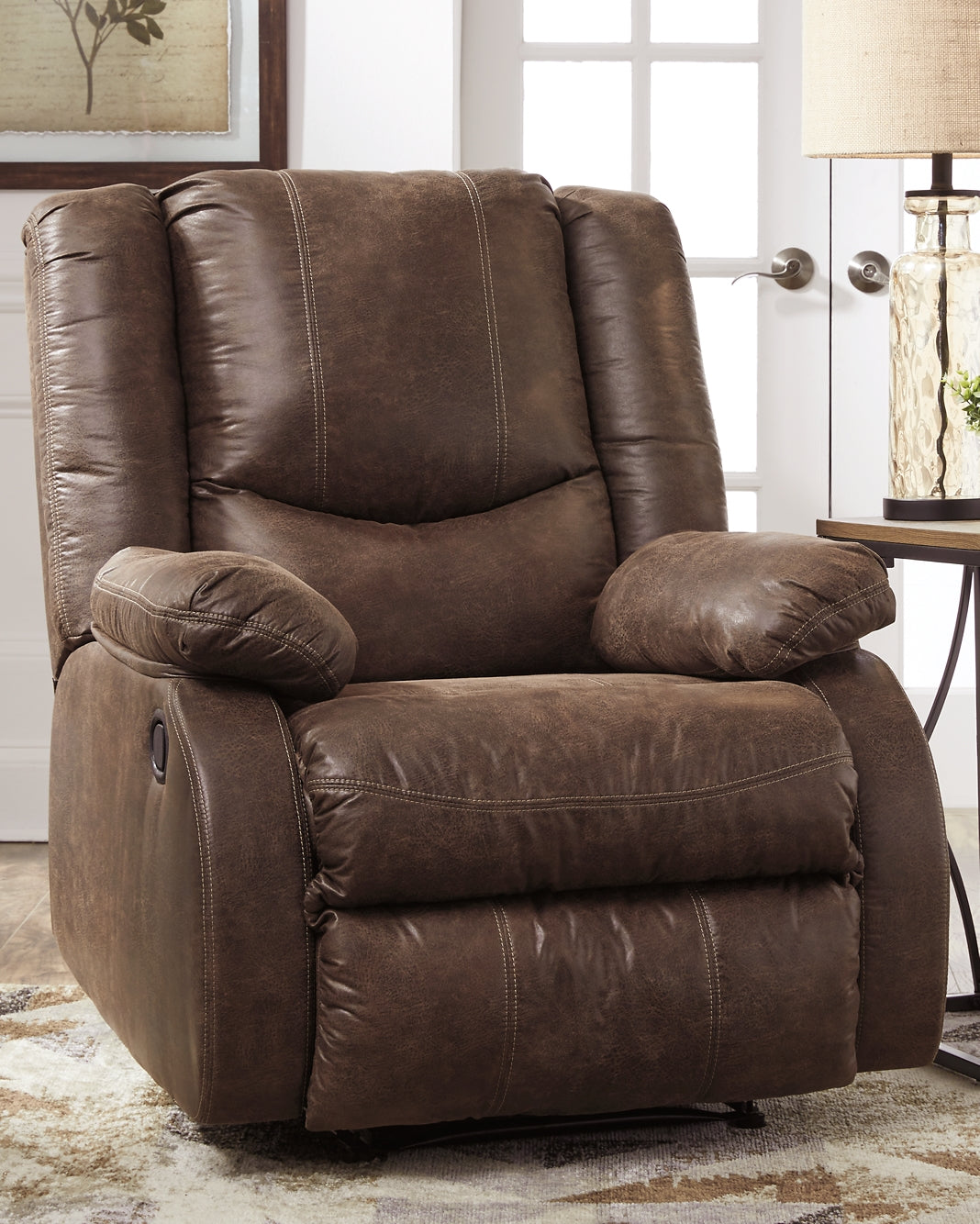 Recliners > Leather Match
